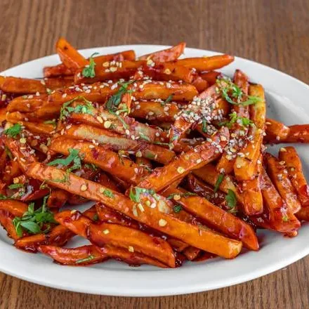 Delicious honey chilli fries in St. Albert, AB