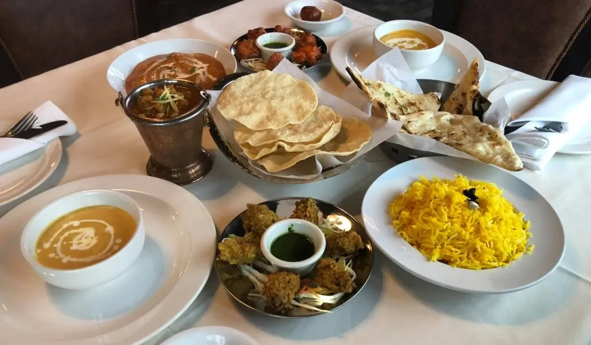 A table of Tandoori Fuzion favourites in St. Albert